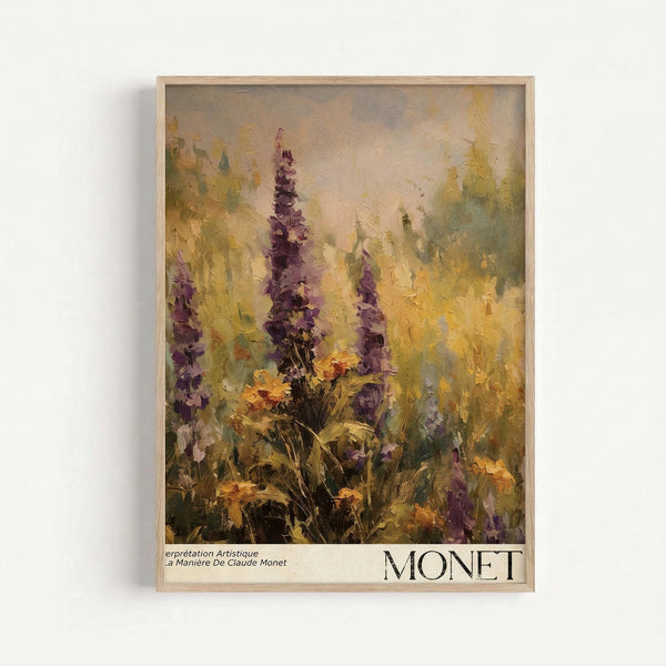 Monet Delphiniums