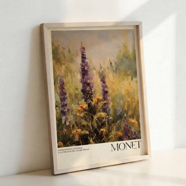 Monet Delphiniums