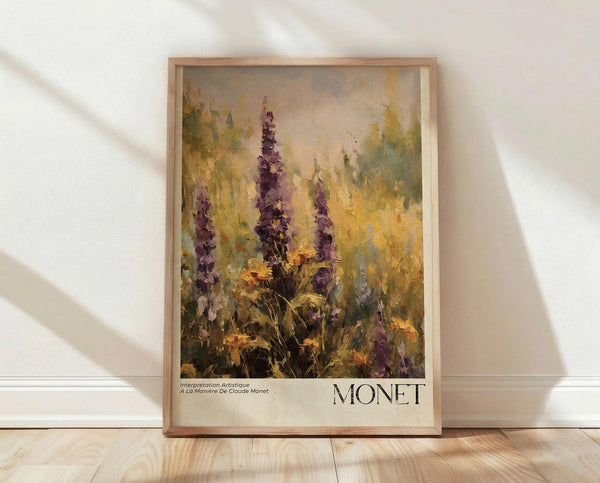Monet Delphiniums