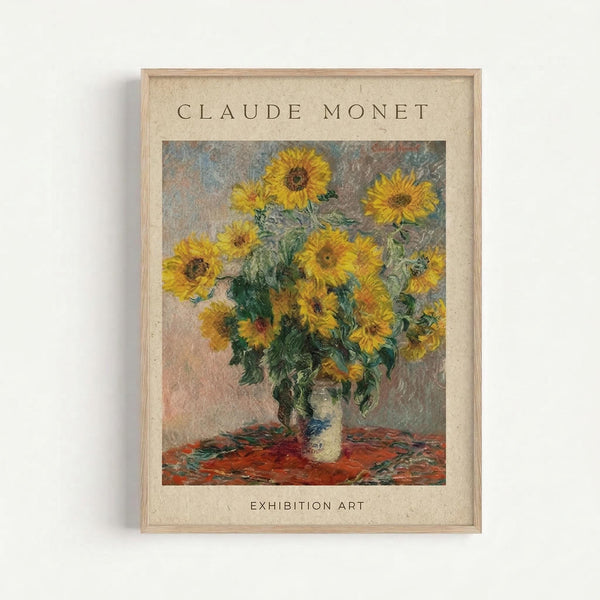 Claude Monet Sunflowers