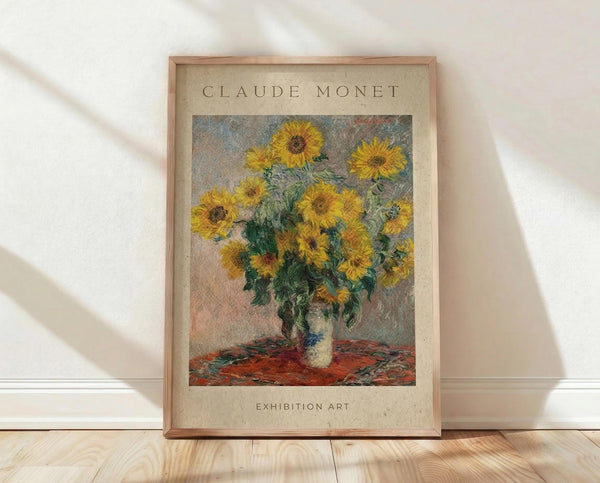 Claude Monet Sunflowers