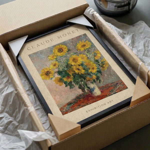 Claude Monet Sunflowers
