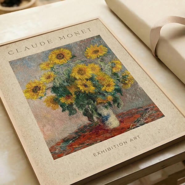 Claude Monet Sunflowers