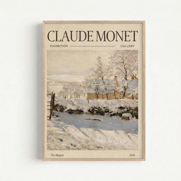 Monet Winter Scene
