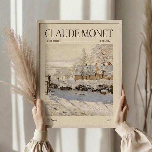 Monet Winter Scene
