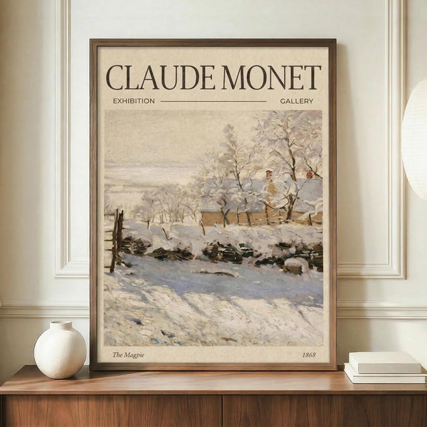 Monet Winter Scene