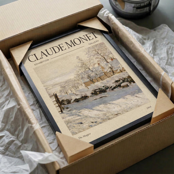 Monet Winter Scene