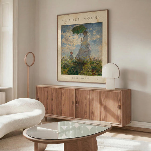 Monet Parasol Print