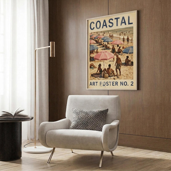Coastal Beach Poster