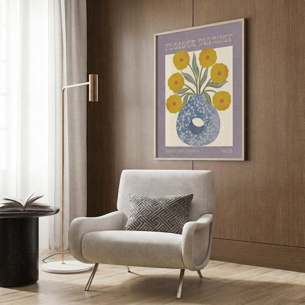 Flower Market Poster