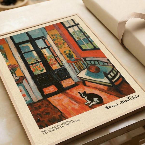 Matisse Cat Interior