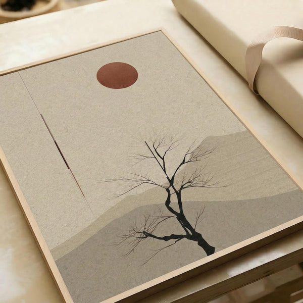 Zen Tree Sunset