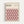 Framed poster with geometric cube pattern in pink, orange, black and cream colors creating a 3D optical illusion effect. The print features "BAUHAUS" text at top with "Modernism, minimalism & abstract arts 1919-1933" and "SCHOOL OF ARCHITECTURE WEIMAR, DESSAU, BERLIN" below. Light wood frame mounted on white wall background.