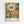 May include: Framed botanical art print mounted on white wall featuring large cream and orange flowers with detailed centers, green leaves, and dotted patterns on olive background. Modern museum-style poster with artist name, date 1940, Japanese text, and color palette swatches at bottom in light wood frame.