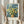 May include: Woman in cream ruffled sleeves holding framed Van Gogh museum poster print featuring yellow chrysanthemum flowers in golden vase against blue brushstroke background. Dried pampas grass visible beside frame. Neutral indoor setting with soft natural lighting and beige curtains.