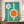 May include: Framed mid-century modern poster with turquoise background featuring two white organic shapes with orange circles, displayed on wooden sideboard next to white ceramic vase and books in elegant room with cream walls and white molding.