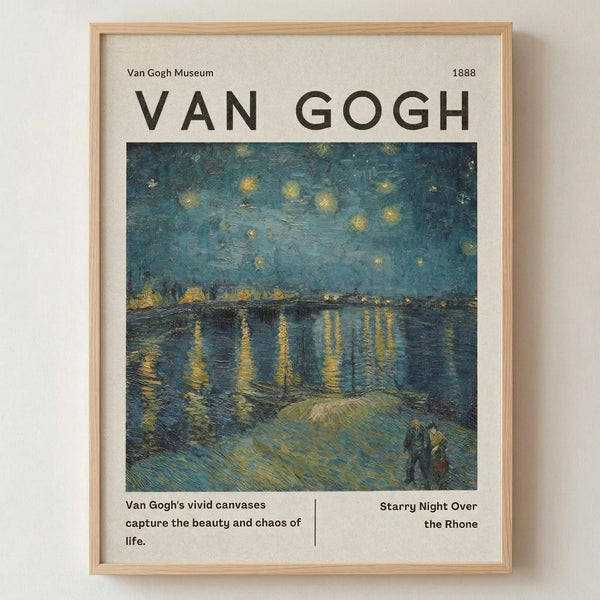 Van Gogh Starry Rhone