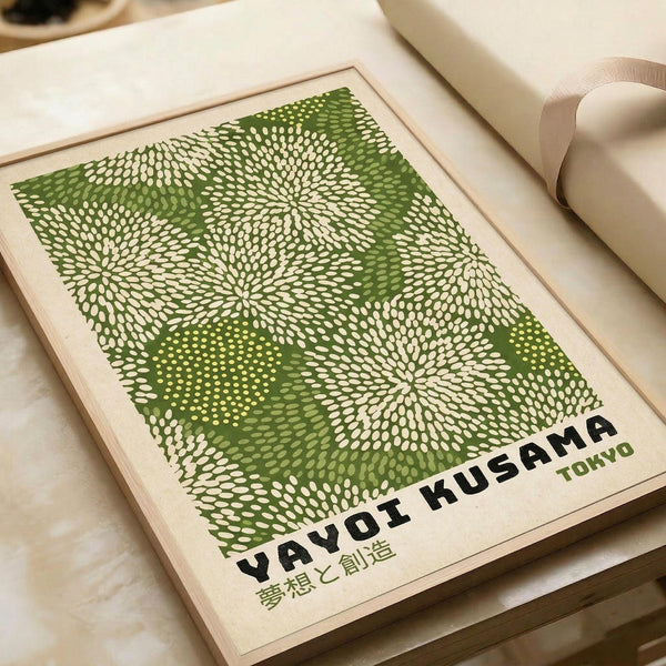 Kusama Green Dots