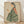May include: Framed vintage-style illustration of Japanese woman in profile wearing green and cream striped kimono with coral floral obi, holding small orange persimmon fruit. Art has warm beige textured background, displayed in light wood frame leaning against white wall on wooden floor with soft natural lighting casting shadows.