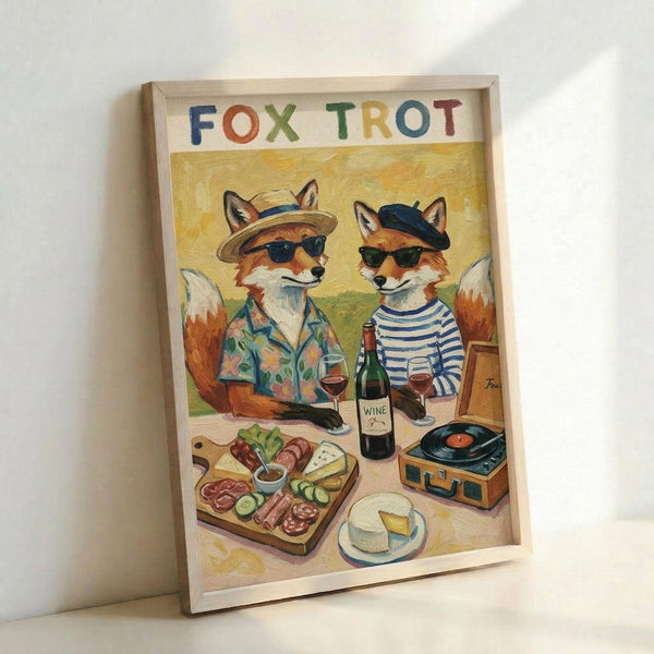 Fox Trot Print