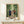 May include: Framed anime poster displayed on light wood shelf against cream wall. Shows three characters walking through green bamboo forest - man in dark blue traditional robes, woman in pink kimono, and man in red jacket with dark pants. Japanese and English text at bottom reads "Samurai Champloo" with tagline. Natural wood frame, small white decorative box on shelf beside poster.