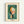 Framed abstract art print featuring geometric shapes in vibrant colors on a teal-green background. The composition includes a large white circle, orange curved form, coral pink section, and black linear elements arranged vertically. Text above reads "WASSILY KANDINSKY" and below states "Empor (Upward) Bauhaus Dessau 1924". The artwork is displayed in a light wood frame with cream matting against a white wall.