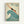 Vintage-style travel poster with art deco design featuring a swimmer diving over a large teal wave. Text reads "The Seaside Calls" at top and "Go By Train" and "Take a Kodak" below. Cream background with coral, black and teal colors. Displayed in light wood frame against white wall.