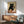 May include: Framed poster print displayed above wood credenza showing black cat holding wine glass with cheese varieties on wooden surface. Mid-century modern living room setting with teal upholstered chair, round coffee table, and ceramic table lamp. Warm natural lighting creates geometric shadows on white wall. Vintage-inspired illustration style with muted color palette.