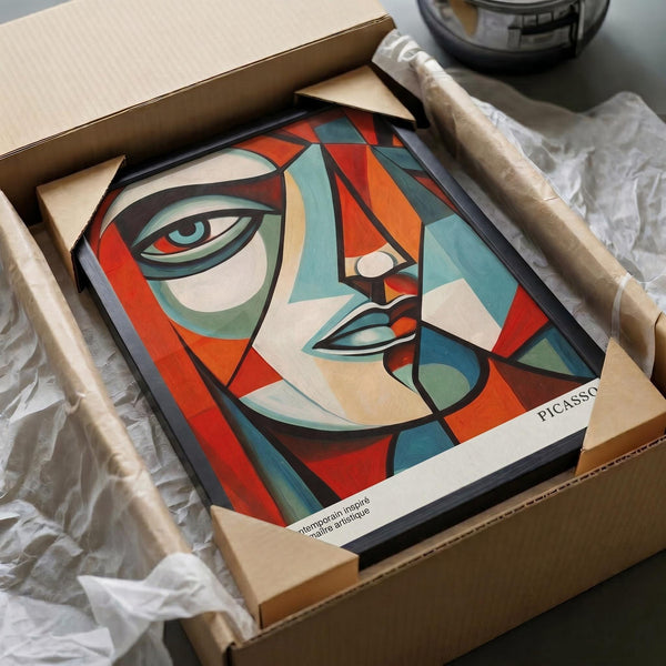 Picasso Cubism Face