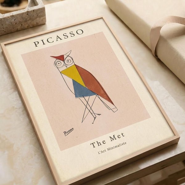 Picasso Owl Print
