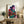 Pop art wall print portraying an indigenous mother and child in striking, multi-colored tones that reflect Warhol's dynamic printmaking technique.