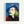 Framed Warhol-style pop art print featuring Ingrid Bergman in a hat with bold, saturated color blocks and high contrast.
