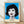 Pop art portrait in black, silver, and flesh tones depicting a woman's face with bold graphic qualities and repeated color blocks characteristic of 1960s modern art.