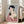 Japanese Showa-era inspired artwork showing a contemplative geisha adjusting her appearance with mirror and brush, featuring warm cream tones, deep reds, and green accents in woodblock style.
