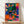 Vibrant pop art poster featuring an energetic jazz musician with drums and guitar on stage, rendered in hot pink, electric blue, orange, and yellow with bold abstract shapes and playful modern design.