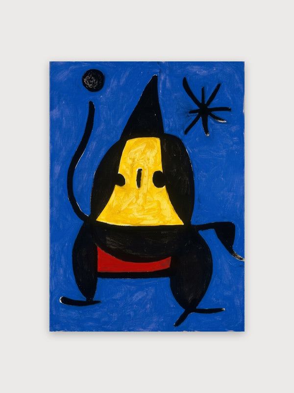 Untitled - (Blue Figure) - Digital Download
