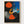 Joan Miro Femme Devant Le Soleil Abstract Art Print poster in oak frame