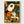 Joan Miro Dutch Interior Abstract Art poster in oak frame