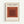 Bauhaus-inspired art print with concentric squares in warm terracotta and deep red hues, creating a meditative and sophisticated minimalist wall display.