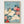 Japanese Woodblock Bird Print poster in oak frame
