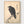 Japanese Wall Art Crow Painting poster in oak frame