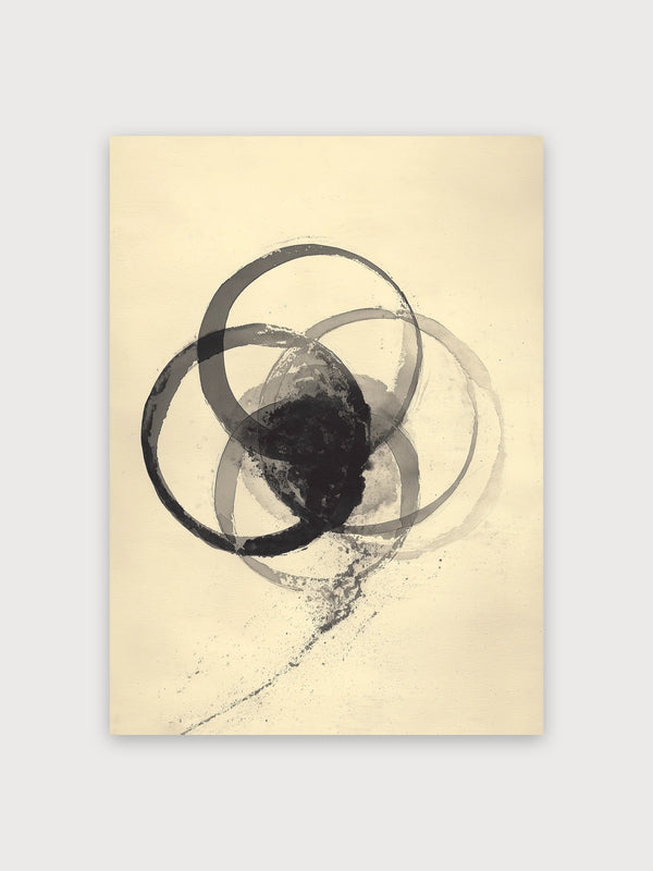 Abstract Geometric Circle Study - Digital Download