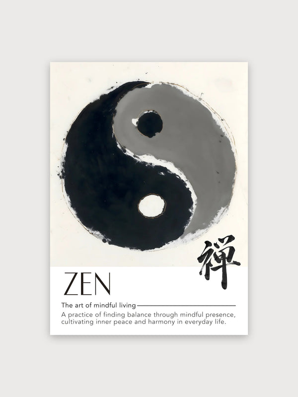 Zen Mindful Living Balance - Digital Download