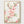 Peach Blossom Watercolor Painting poster in oak frame