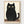 Black Cat Art Print poster in oak frame