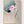 Lotus Flower Bird Painting poster in oak frame