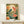 Contemplative Asian art print featuring graceful koi and blooming lotus flowers in a moonlit pond, styled in traditional Japanese woodblock aesthetic with a calming palette of soft greens, warm golds, and navy accents.