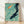 Minimalist Japanese art print featuring a swimming koi fish within a flowing enso circle in teal, cream, and orange tones, evoking a serene, meditative aesthetic.