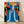 Framed Matisse poster featuring an elegant woman in a vibrant blue dress, rendered in the artist's characteristic bold lines and flat color planes against a warm, patterned background.