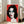 Bold pop art print with a glamorous figure rendered in vivid color blocks and high contrast, displayed as wall art.
